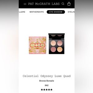 PAT MCGRATH LUXE EYESHADOW QUAD!